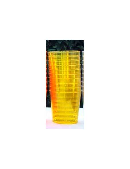 VASO CONICO AMARILLO x1
