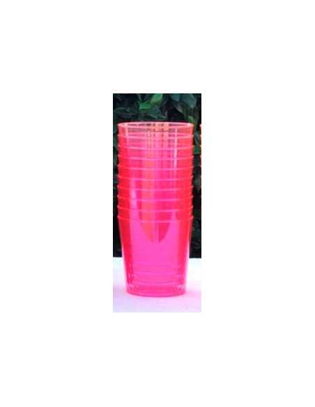 VASO CONICO FUCSIA x1
