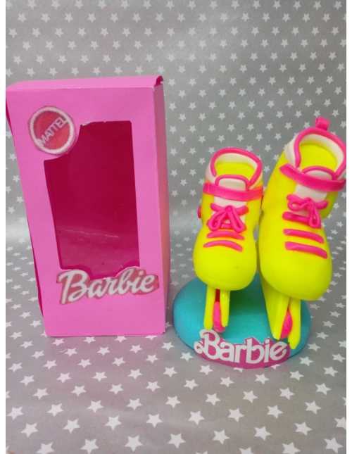 ADORNO PATIN DE BARBIE 2