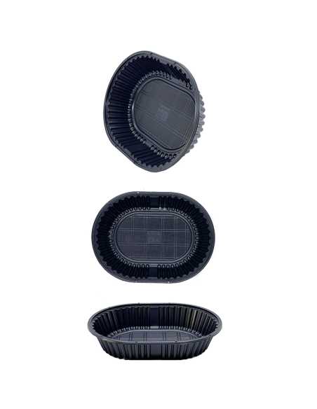 BANDEJA PP STANDART MODELO 105 x10u NEGRA