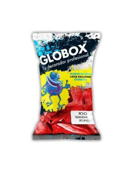 GLOBOX STANDARD 20" ROJO x10