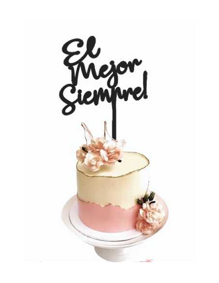 CAKE TOPPER GRANDE ORO