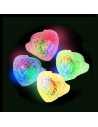 ANILLO LUMINOSO SILICONA CORAZON FACETADO x1