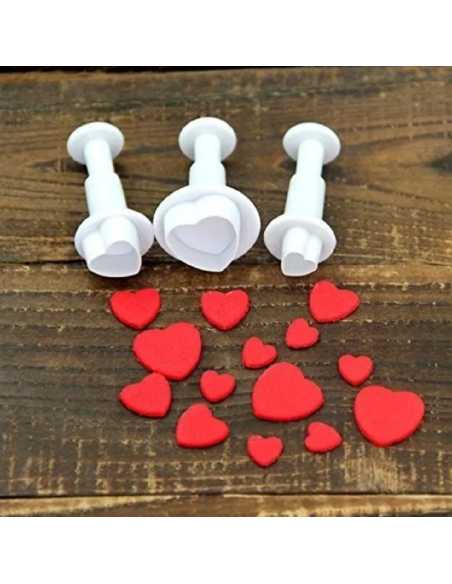 CORTANTE CON EXPULSOR SET x3 CORAZON 23 12 9 mm x1