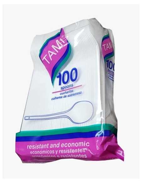 TAMI CUCHARA DULCERA BLANCA x 100