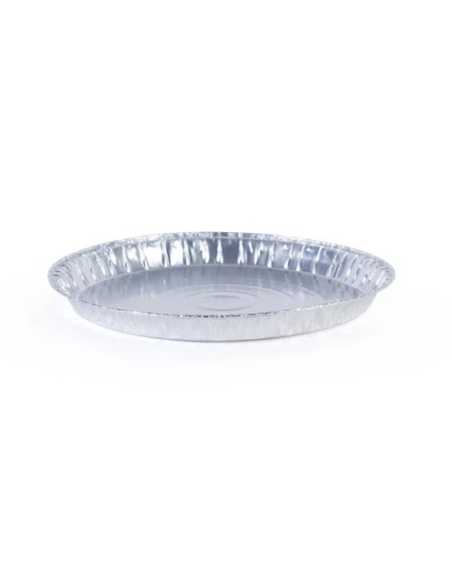 PLATO BANDEJA ALUMINIO DESCARTABLE 21CM