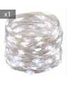 GUIRNALDA LED 50LUCES x1 FRIA 5M PILAS AA