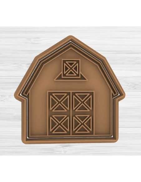 CORTANTE + STAMP 8cm GRANJA ZENON GRANERO
