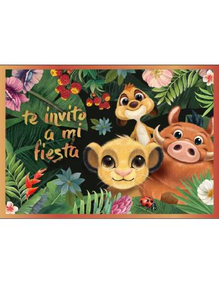 INVITACION ANIMALITOS DISNEY x10