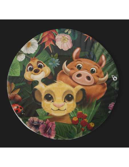 PLATO CARTON ANIMALITOS DISNEY x8