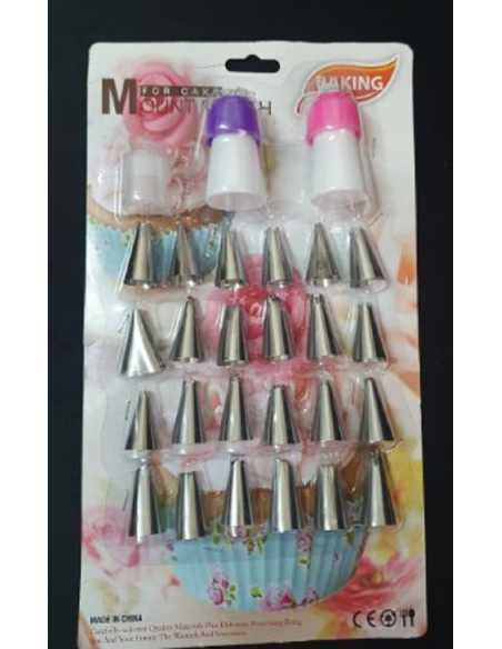 SET 24 PICOS REPOSTEROS Y 3 CUPLAS x1