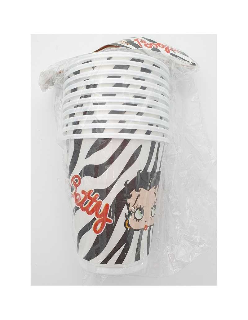 VASOS BETTY BOOP x10