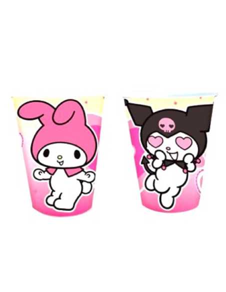 VASO POLIPAPEL x 8 KUROMI