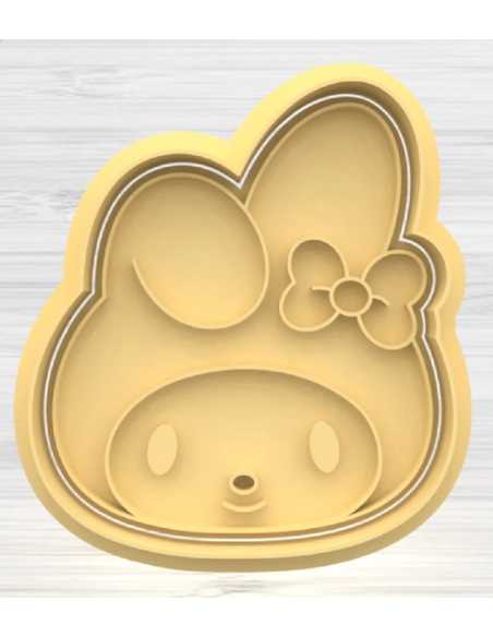 CORTANTE + STAMP 9,5cm MY MELODY CARITA