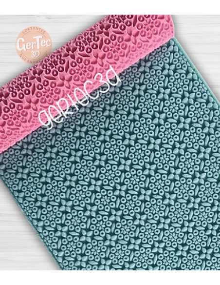 RODILLO TEXTURADOR MINI FLOR ESTRELLA