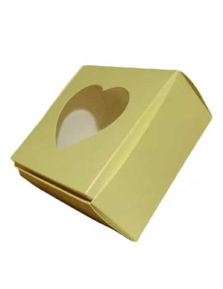 COOKIES 10x10x5 CON VISOR AMARILLO