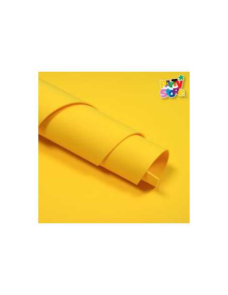 GOMA EVA LISA AMARILLO COLOR 60x40 x 1 GEAM