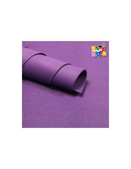 GOMA EVA LISA VIOLETA COLOR 60x40 x 1 GEVI