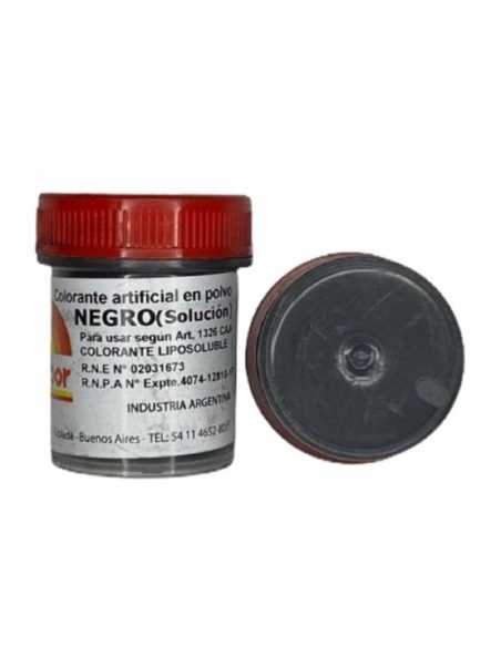 COLORANTE EN POLVO NEGRO x 5gr