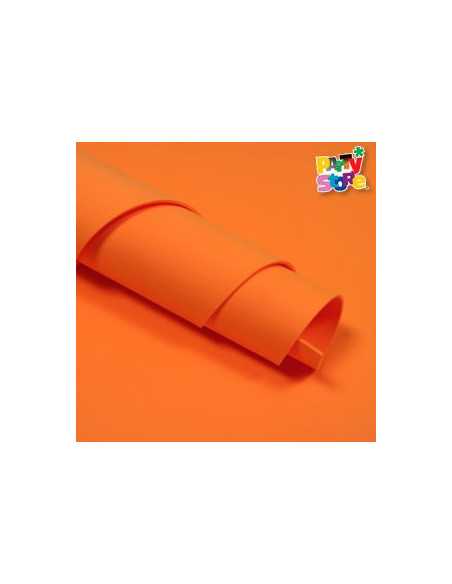 GOMA EVA LISA NARANJA COLOR 60x40 x 1 GENA