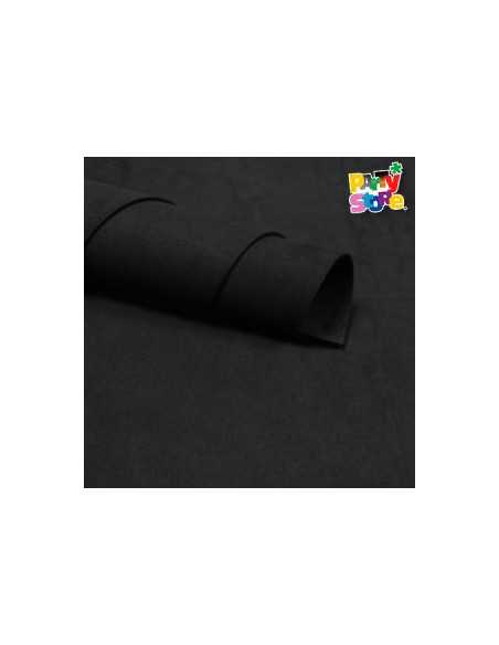 GOMA EVA LISA NEGRA COLOR 60x40 x 1 GENE