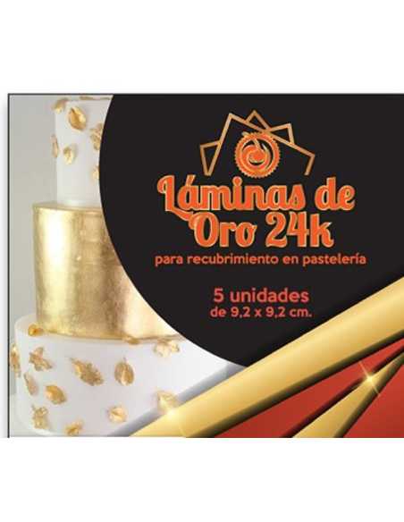 LAMINA GOLD LEAF 9,2x9,2cm