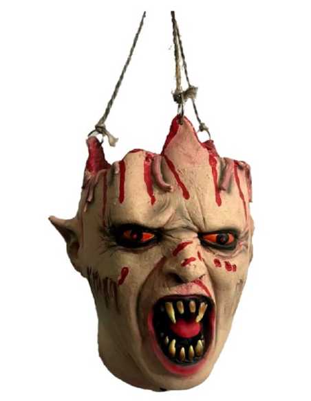 ANIMATRONIC CABEZA DEMONIO PORTAGOLOSINAS CON LUZ