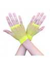 GUANTES DE RED CORTOS RETRO AMARILLO