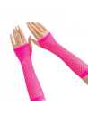 GUANTES DE RED LARGOS ROSA