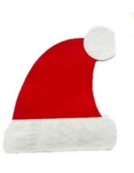 SERVILLETA DE PAPEL x 12 GORRO DE SANTA