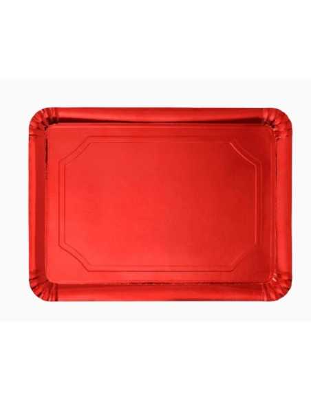 BANDEJA CARTON 24x30 REFORZADA ROJO