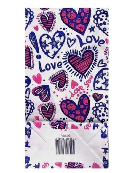 BOLSA PAPEL FB FUNNY LOVE x10