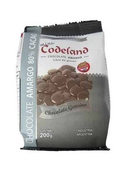 MINI MEDALLON CHOCOLATE BITTER 80% x 200g