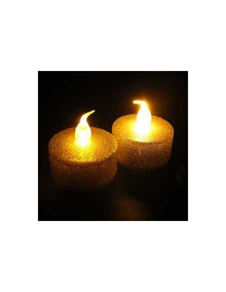 VELA DECO GLITTER LED XLA14