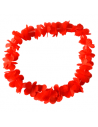 COLLAR HAWAIANO HULA FLORES ROJO AC502