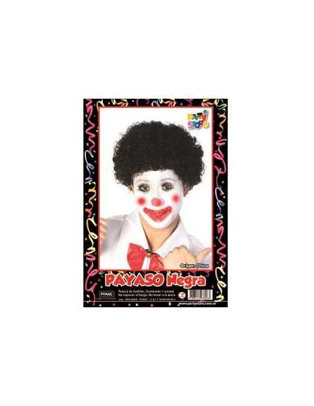 PELUCA PAYASO NEGRO PPANE