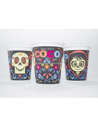 VASO PLASTICO COCO x10