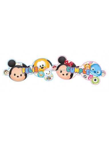 BANDERIN F/CUMP x 1 C/GIB TSUM TSUM