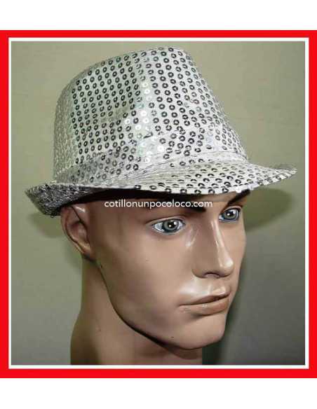 GORRO COMPADRITO PLATA C/LUZ