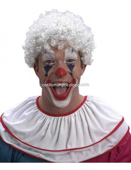 PELUCA PAYASO BLANCO