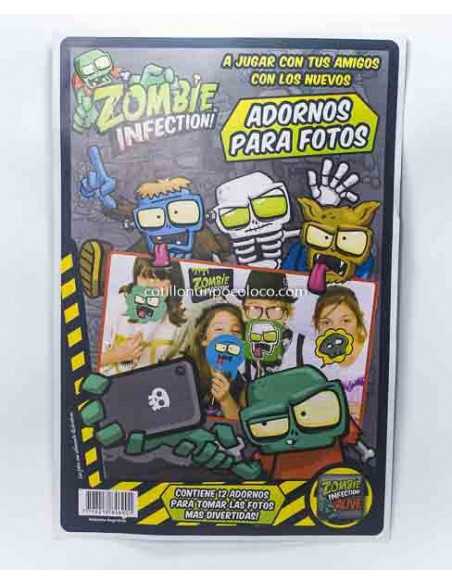 PROPS FOTO ZOMBIE INFECTION X12