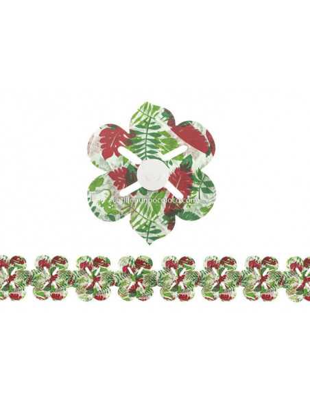 FLORES CON FOLLAJE N 01-8054 H