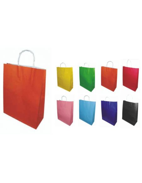 BOLSA G1 CHICA CON MANIJA LISA ROJA