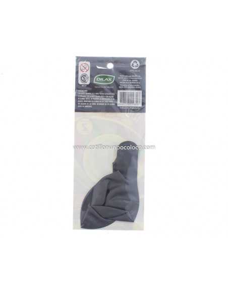 GLOBO x12" STD PLATA LETRA I x2