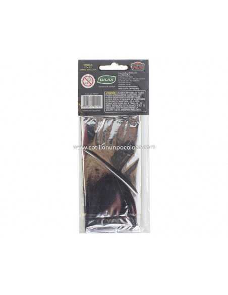 OVN-SL1 14" GLOBO METAL PLATA LETRA W x1