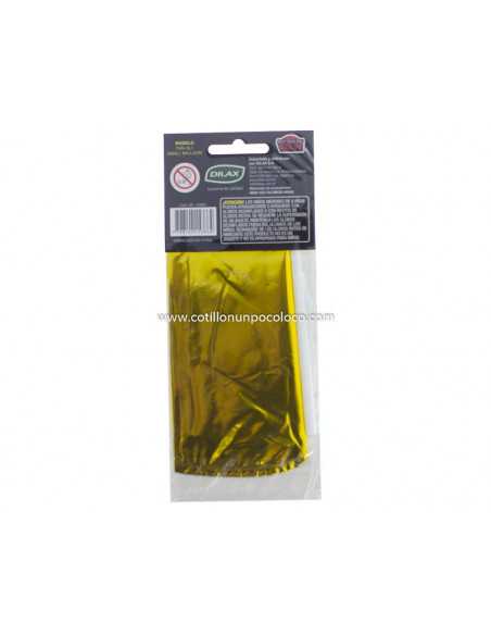 OVN-SL1 14" GLOBO NUMERO 4 DORADO+PALITO 15CM METALIZADOS