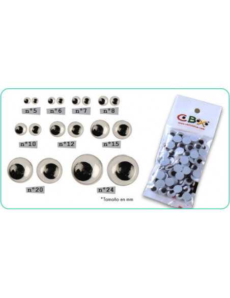 OJOS MOVILES No 15 x 1u