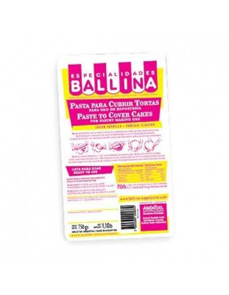 PASTA PARA CUBRIR TORTA x 750g VAINILLA