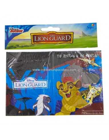 INVITACION LA GUARDIA DEL LEON x10