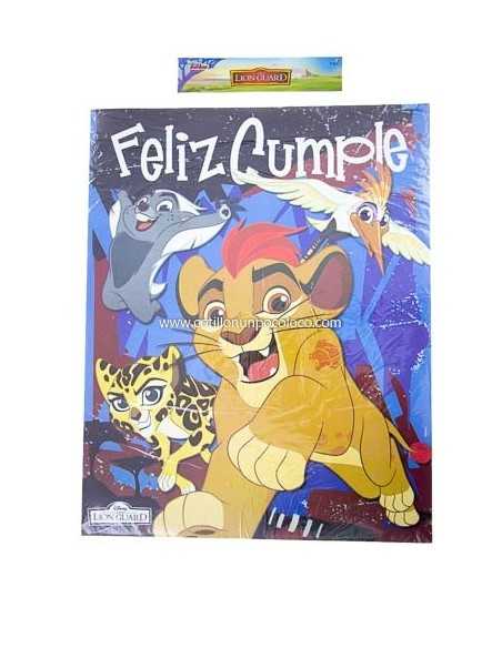 AFICHE PARA PUERTA LA GUARDIA DEL LEON x1